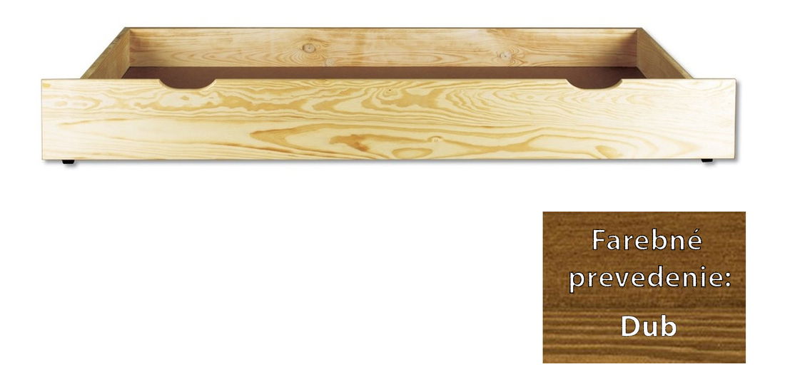 Úložný prostor pod postel (zásuvka) 195 cm LK 152 (dub) *výprodej