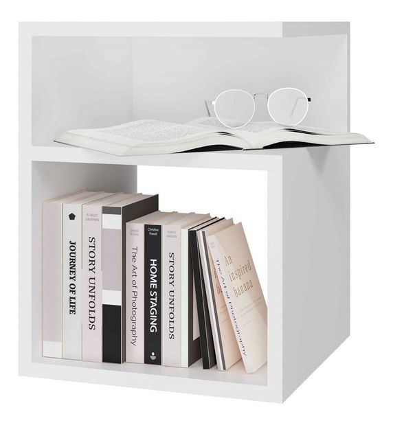 Noční stolek Trabajara 1 (bílá)