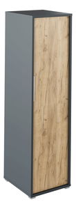 Šatní skříň Hamila NEW TYP 20 (grafit + dub artisan)