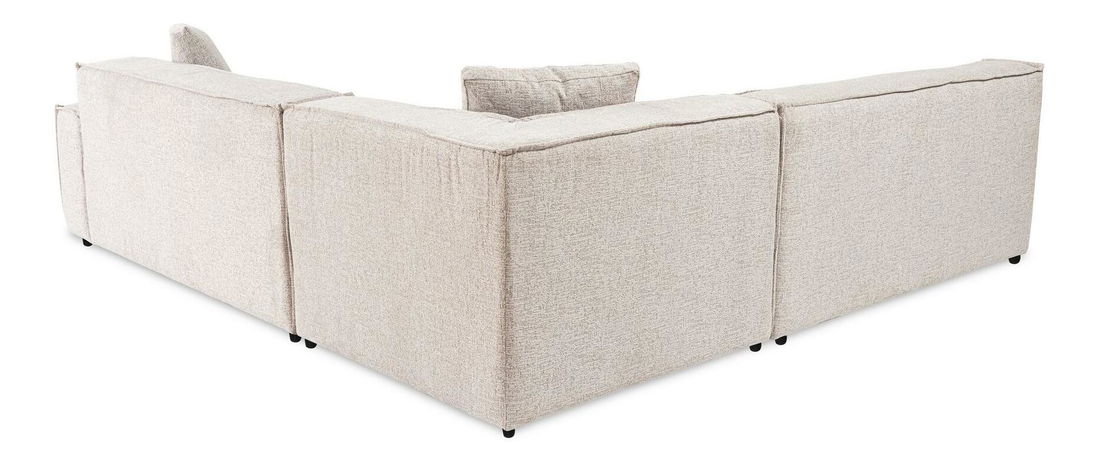 Rohová sedačka Puella (světlohnědá)