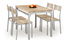 Jídelní set Benua (pro 4 osoby) (dub sonoma)