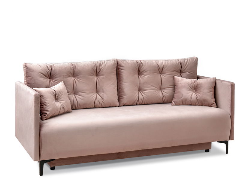 Pohovka dvousedačka Mastil (černá)