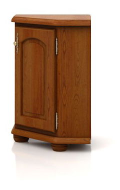 Rohová skříňka BRW BAWARIA DKOM 1DN