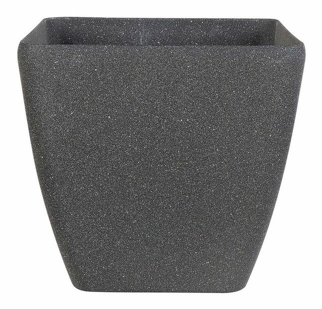 Sada 2 květináčů 34 cm Zelly (šedá)