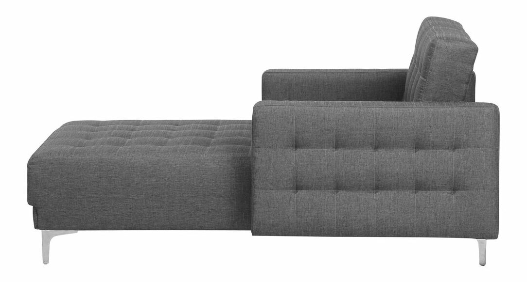 Křeslo ABERLADY (světle šedá) (rozkládací)