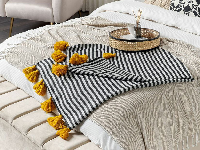 Deka 130 x 170 cm Sibbell (černá)