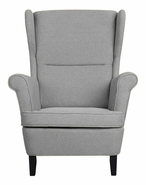 Křeslo ušák Absecon (šedá)