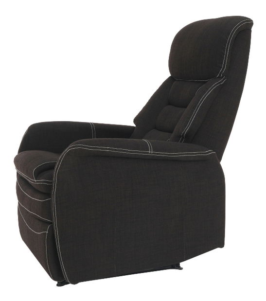 Relaxační křeslo Kalite (čokoládová)