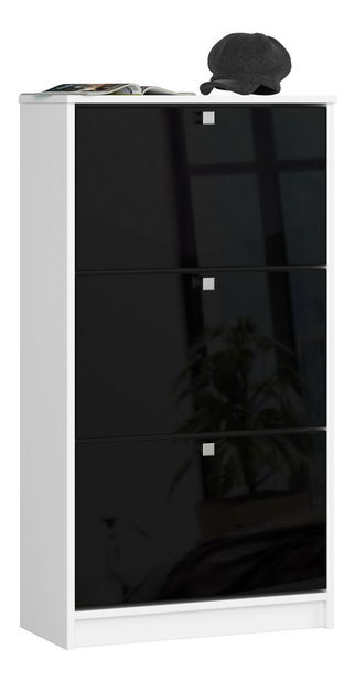 Botník Satori (bílá + černý lesk)