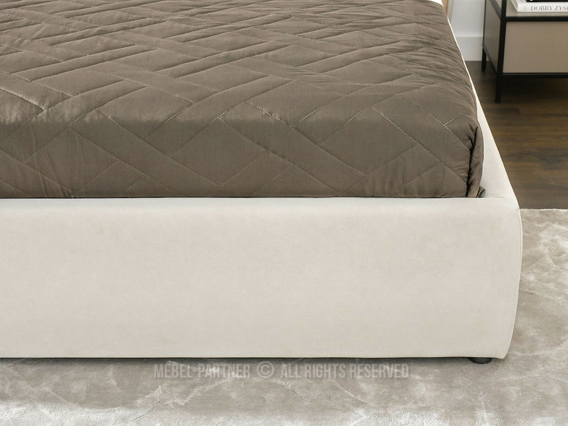 Manželská postel 180 cm Respondio 180 (krémová)