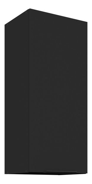 Horní kuchyňská skříňka Sienla 40 G 90 1F (černá matná)