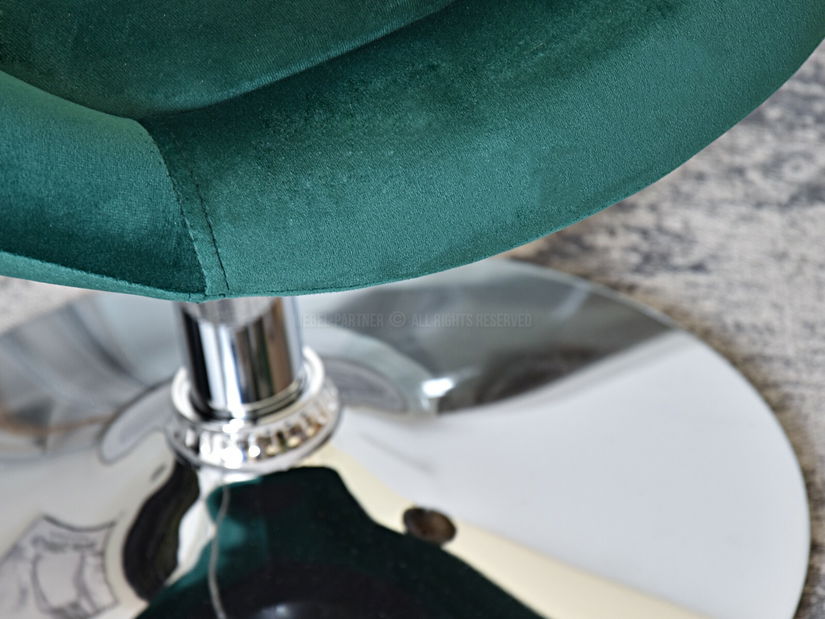 Křeslo Lush 3 (zelená + černá)