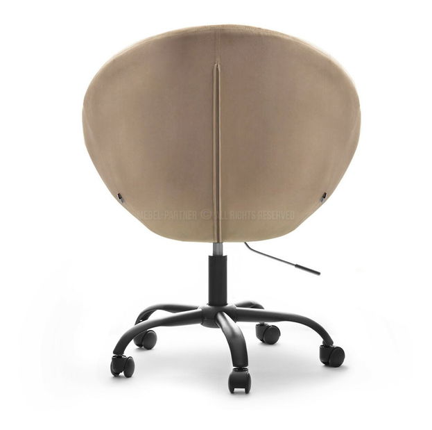 Křeslo Lush 4 (béžová + černá)