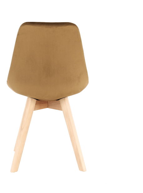 Jídelní židle Blanche (horčicová + buk)