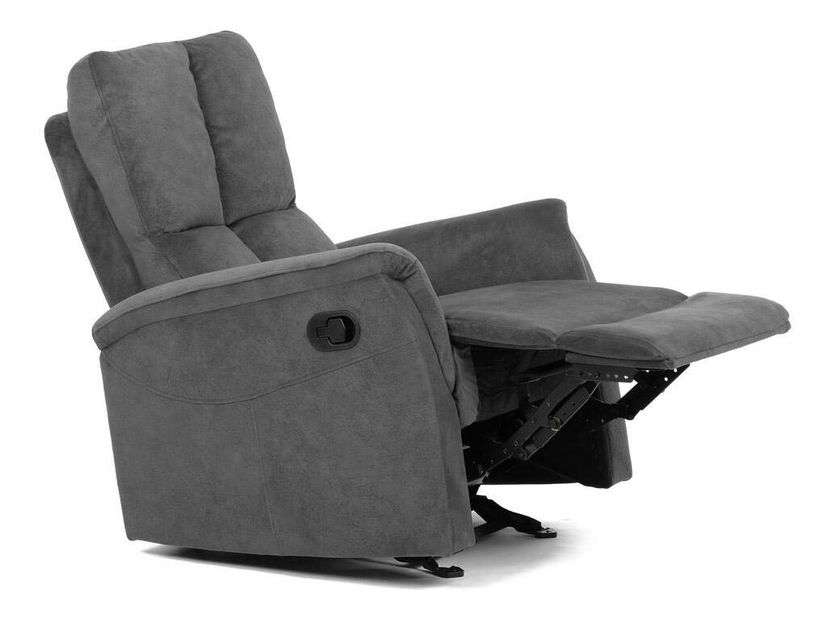 Polohovací křeslo Trajeron (šedá)