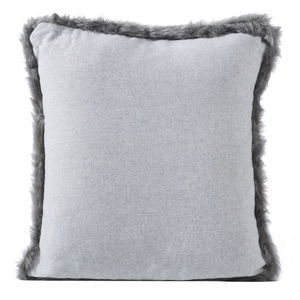 Ozdobný polštář 45x45 cm Jami (stříbrná) (2 ks)