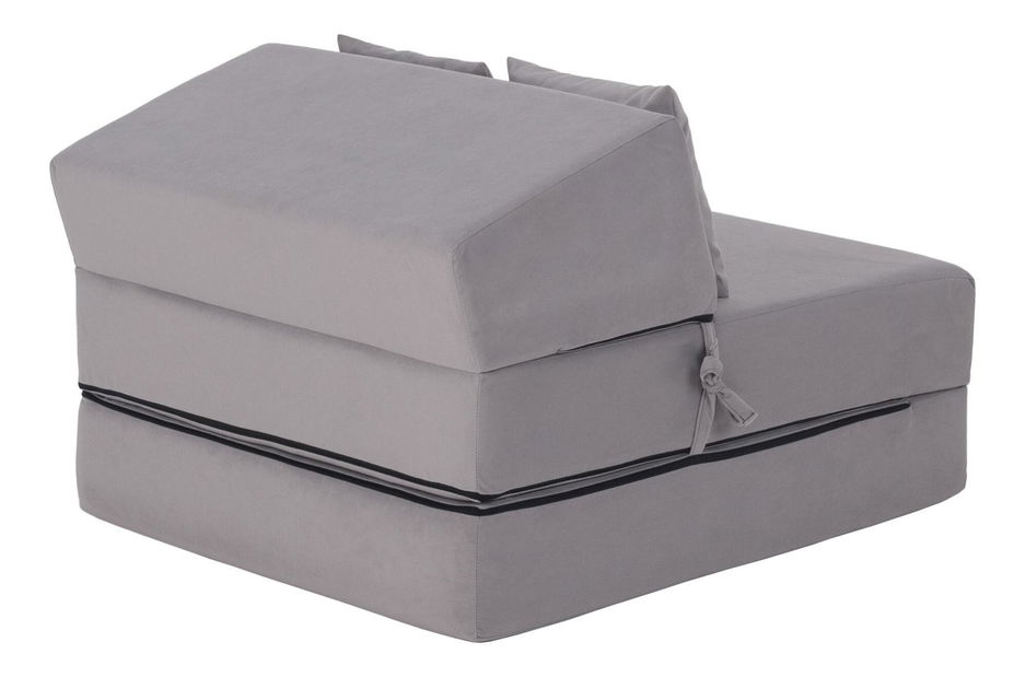 Rozkládací křeslo Plantearan (světle šedá)