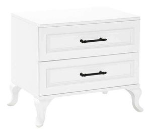 Noční stolek Komedassa 1 (bílá)