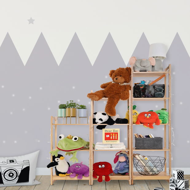 Regál Imperio 3 (hnědá)