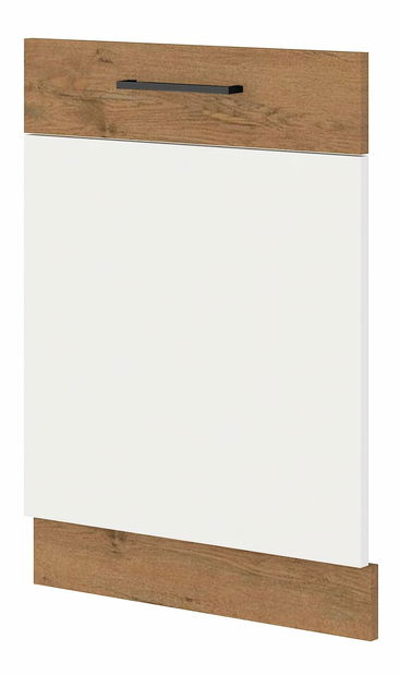 Dvířka na vestavěnou myčku Virion ZM 713 x 596 (dub lancelot + lesk bílý)