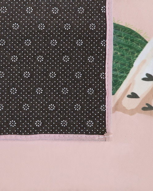 Koberec 150 cm Elvan (růžová)