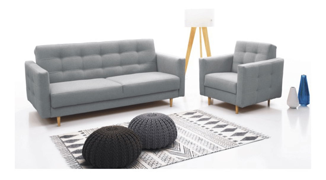 Pohovka Armendia (šedá)