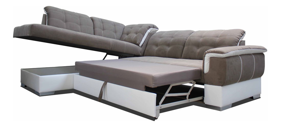 Rohová sedací souprava Altea L+2F (světle + bílá) (L)