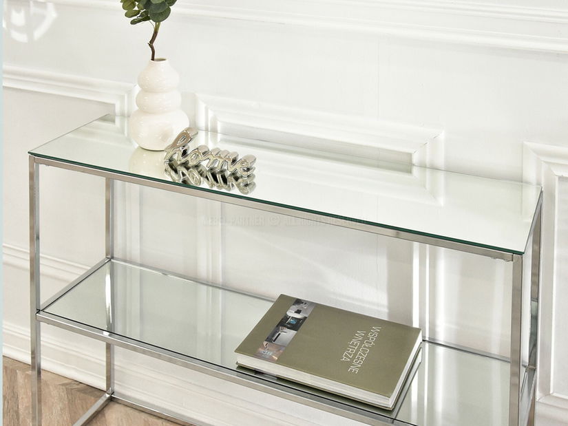 Konzolový stolek Bella Kons Bis (chromová)