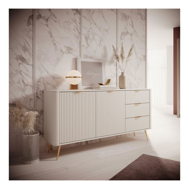 Komoda Lethe II (béžová)