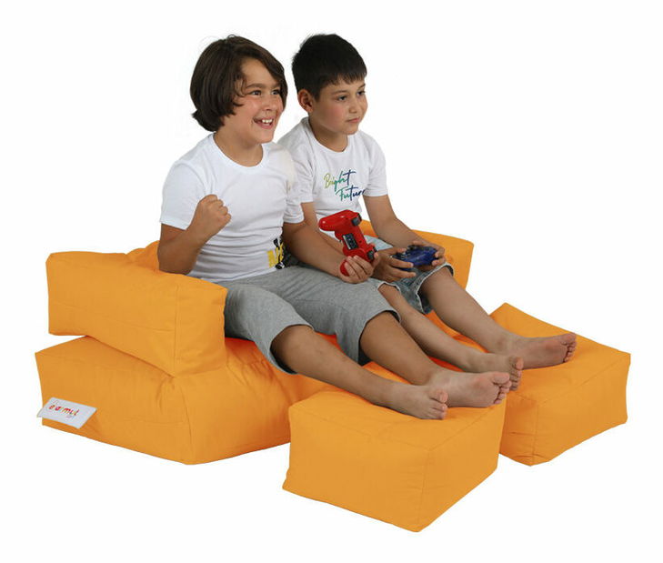 Sedací pytel Kiddo (Oranžová)