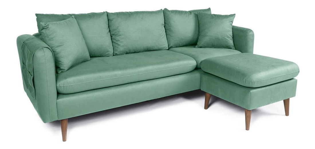 Rohová sedací souprava Sanfrisco (P) (mořská)