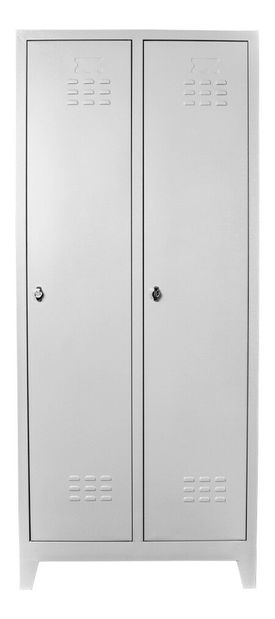 Uzamykatelná skříň Jessia 21 (šedá)