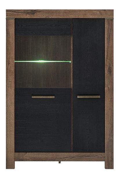 Vitrína BRW Balin REG1D1W