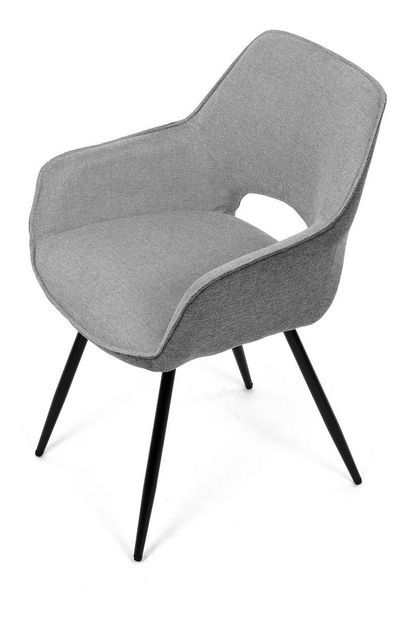 Jídelní židle Concertado (stříbrná)