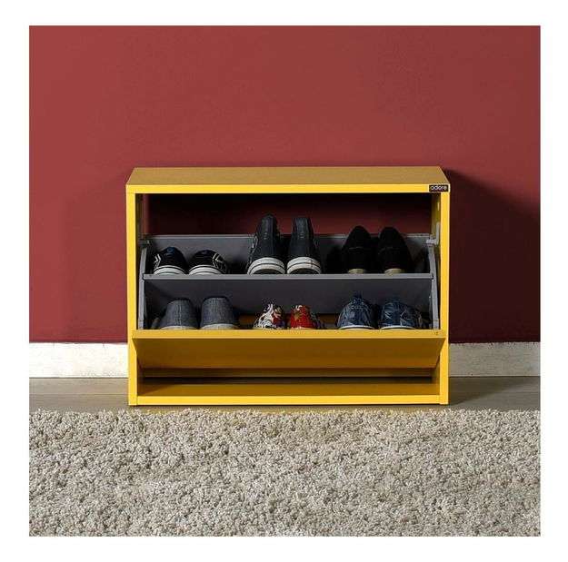 Botník (skříňka na boty) Tosina 1 (žlutá)