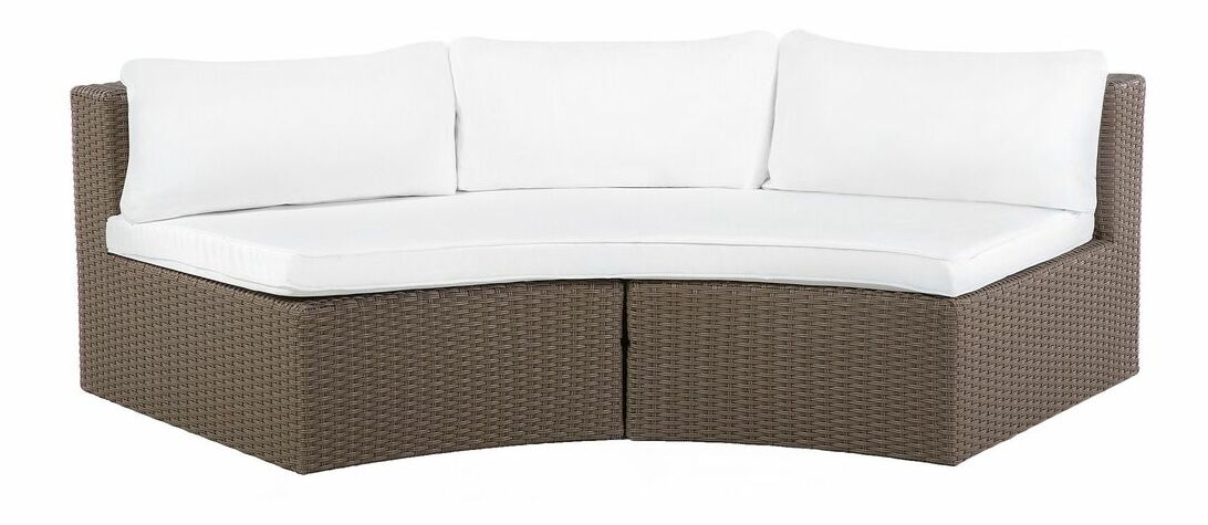 Zahradní sedací souprava Sevo (tmavě šedá)