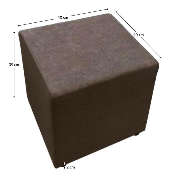 Taburetka Requisitos (hnědá)