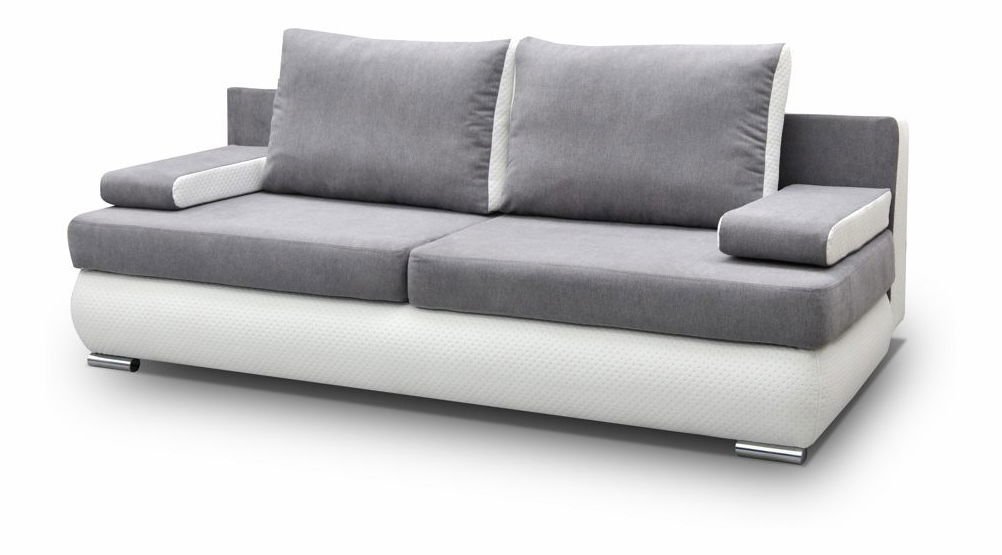 Pohovka Luiza (šedá + bílá)