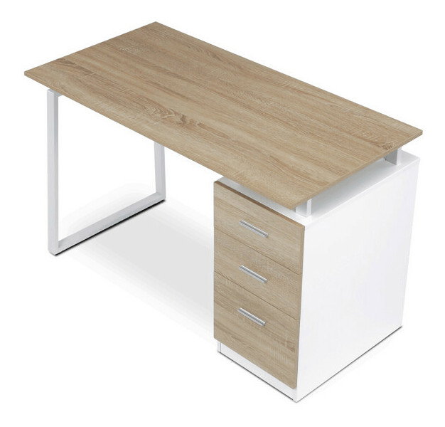 PC stůl Apacio (hnědá)