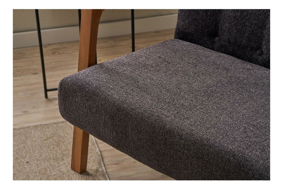 Pohovka dvousedačka Kramer (antracit)