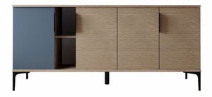 Skříňka Kaia (bílá + antracit)