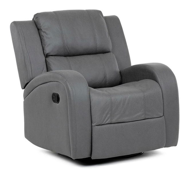 Polohovací křeslo Triple (šedá)