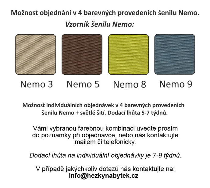 Rohová sedací souprava U Kina (P)