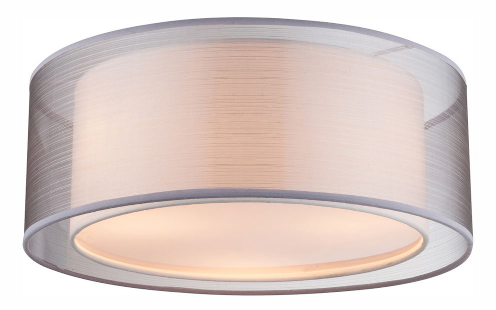 Stropní/nástěnné svítidlo Theo 15190D (klasické) (nikl + šedá)