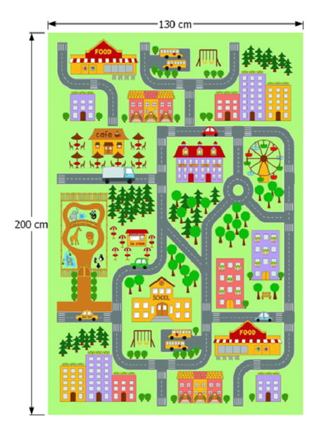Dětský koberec 130x200 cm Evely