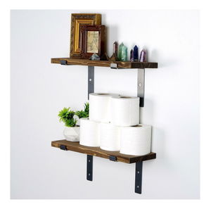 Set 2ks. polic Dupone 15 (ořech + černá)