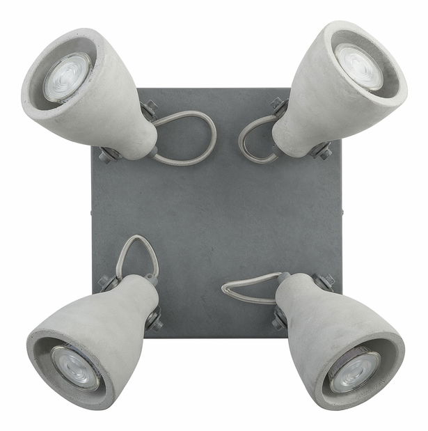 Závěsná lampa Mareno IV (světle šedá)