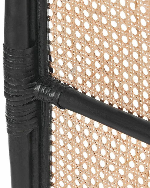 Paraván Chantall (přírodní + černá)