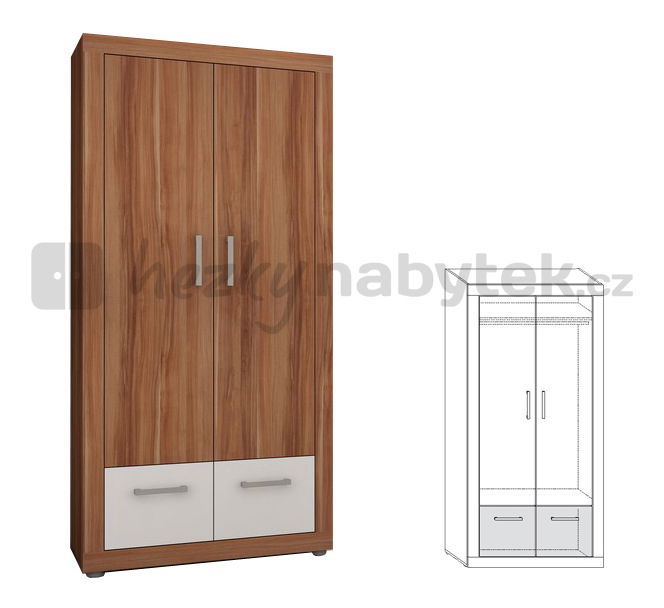 Šatní skříň Viki VIK-05 2