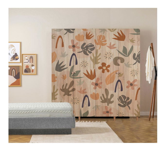 Šatní skříň London 906 (dub sonoma)